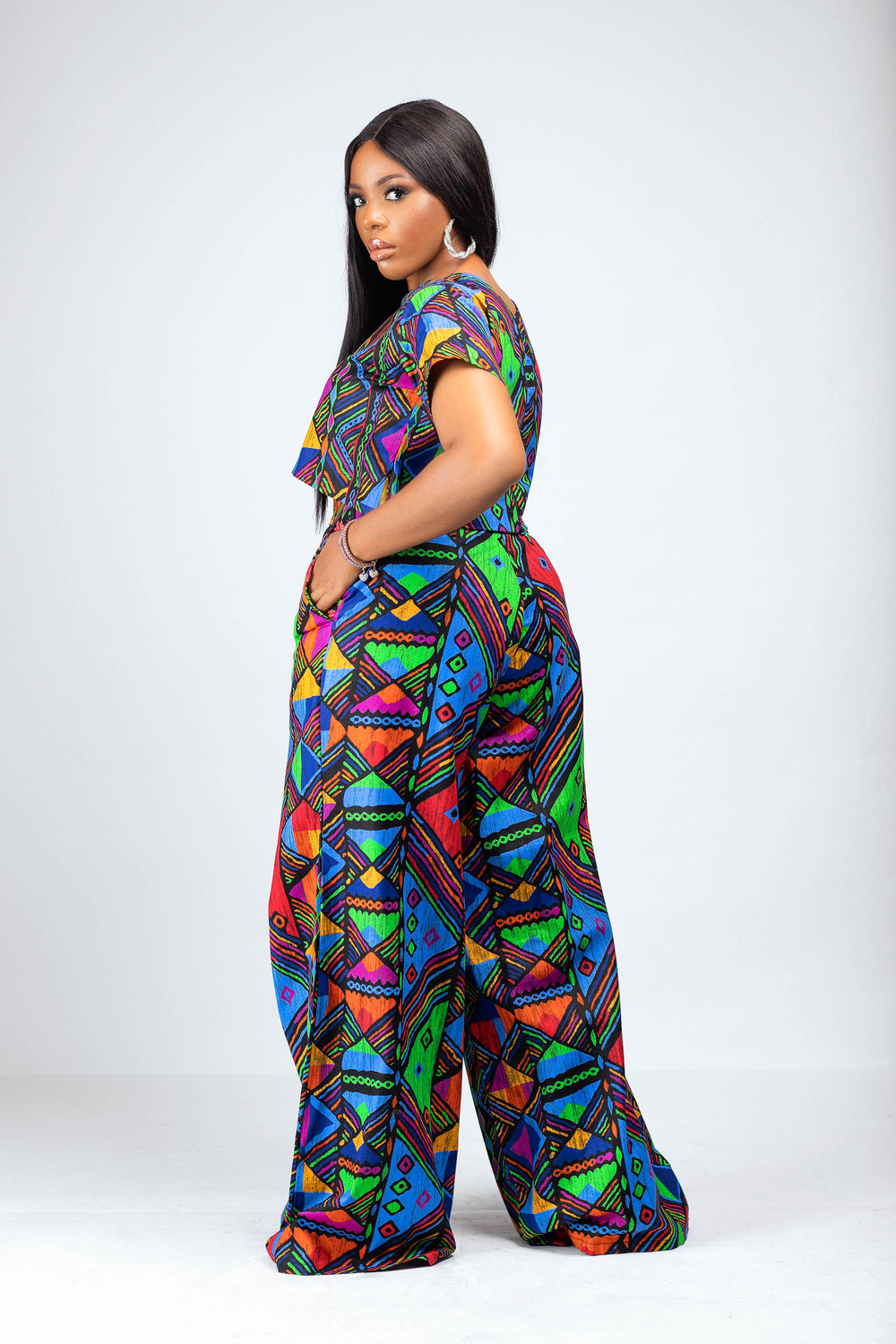 African Print Hadiza Pants