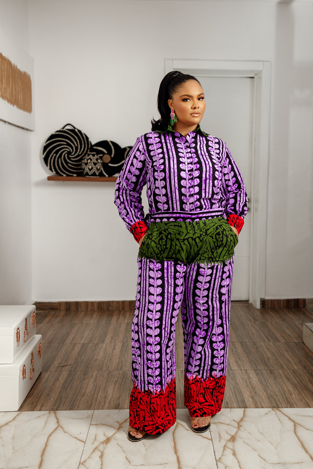 Tundun African Print Set