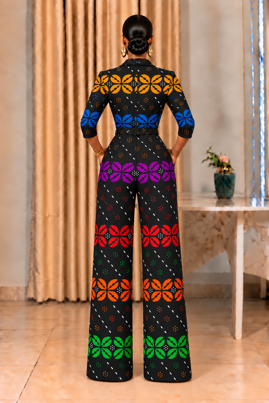 MACACÃO PALOMA ESTAMPADO AFRICANO