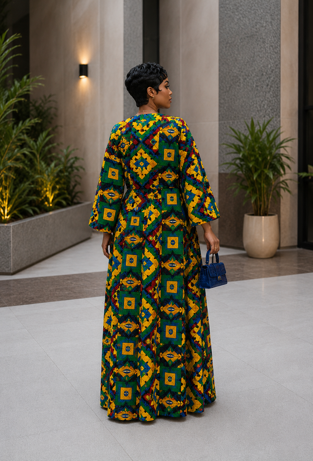 KIMONO JUMOKE IMPRIMÉ AFRICAIN