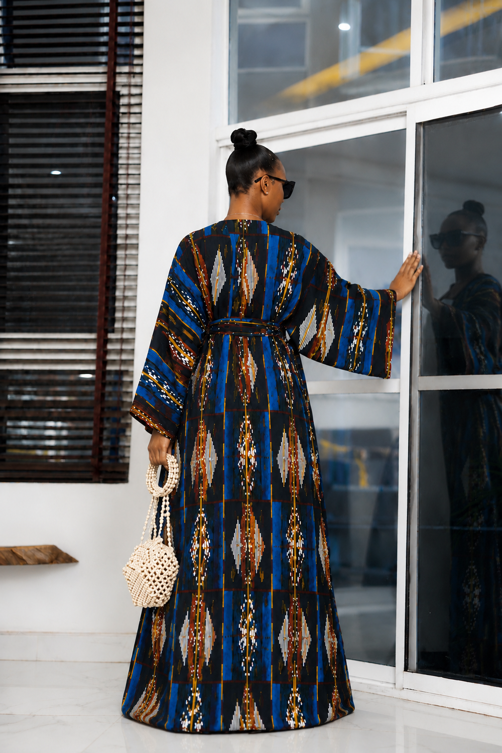 MBALI AFRICAN PRINT KIMONO