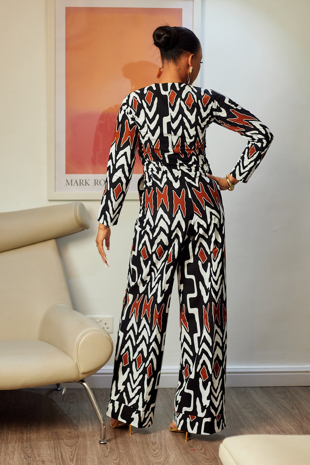 MACACÃO EBELE ESTAMPADO AFRICANO