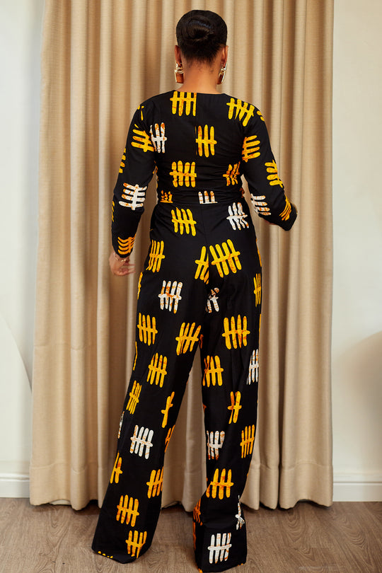 MACACÃO EBELE ESTAMPADO AFRICANO