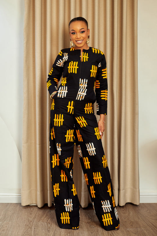 MACACÃO EBELE ESTAMPADO AFRICANO