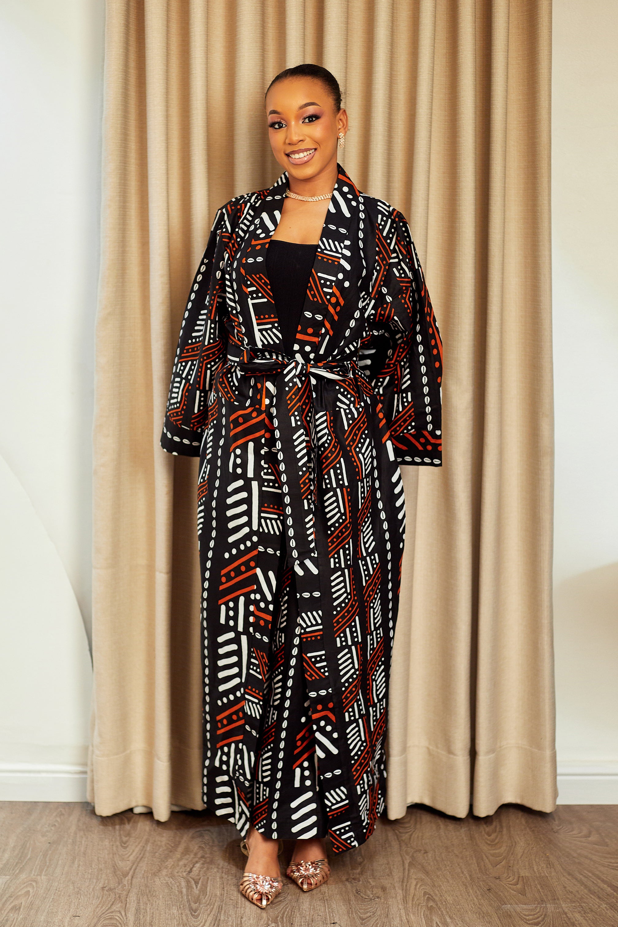 Hawa African Print Kimono - African Kimonos for Women – MYTRIBENG