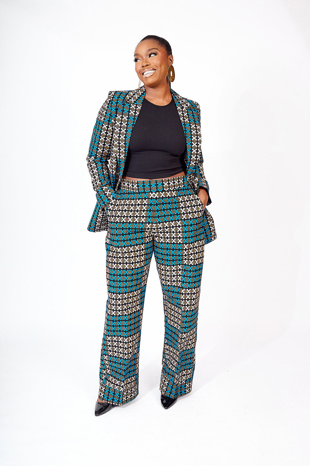 AFRICAN PRINT REMI PANTS