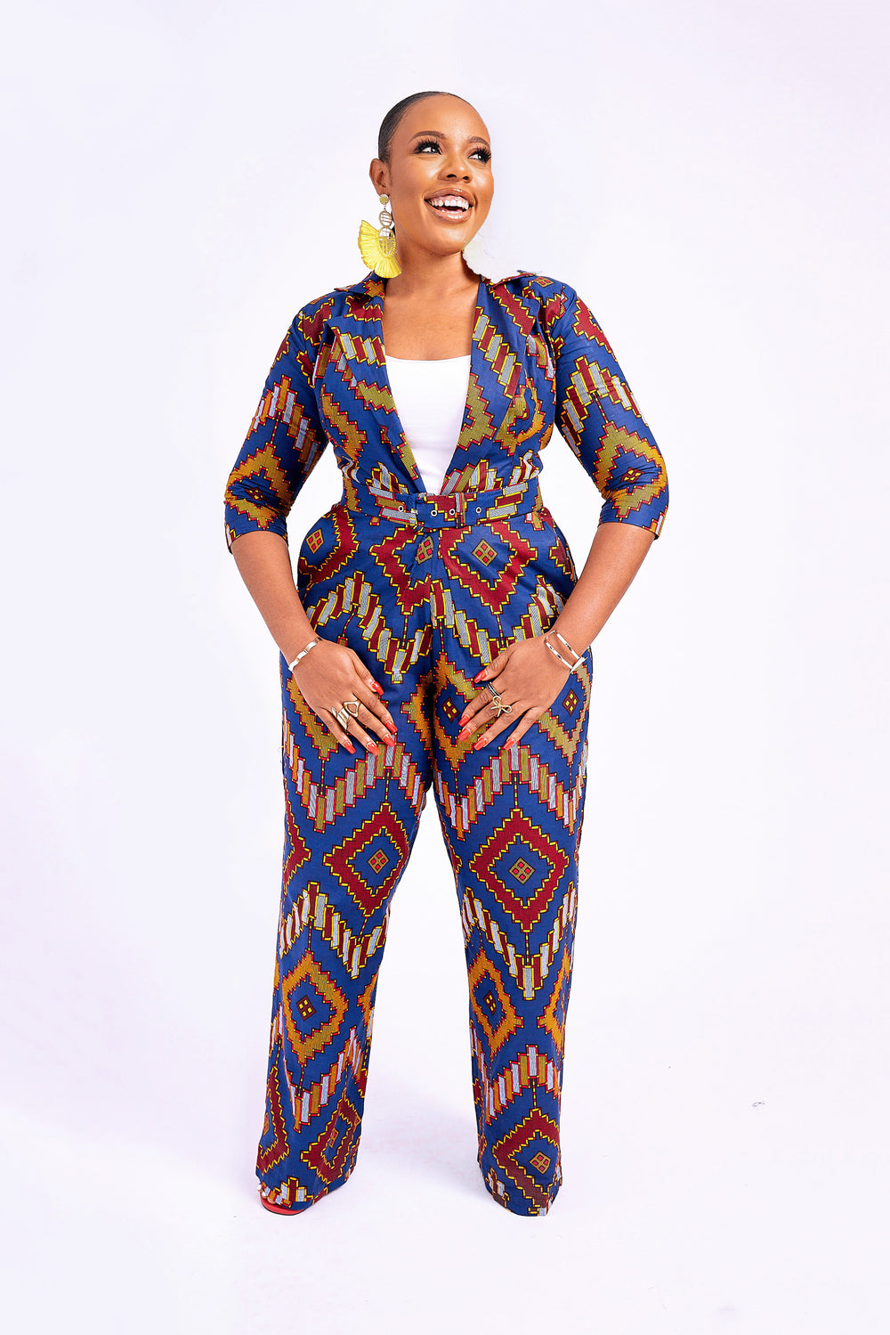 AFRICAN PRINT YEMISI JUMPSUIT