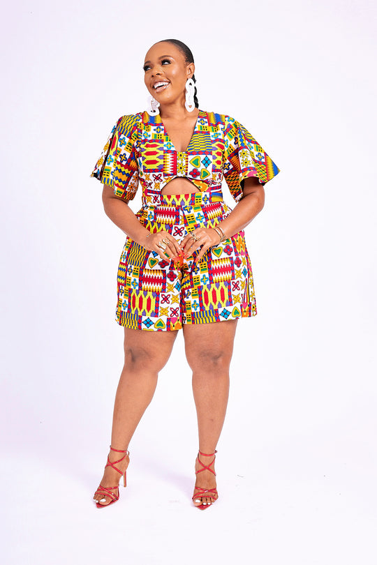 COMBINAISON NKOYO IMPRIMÉ AFRICAIN