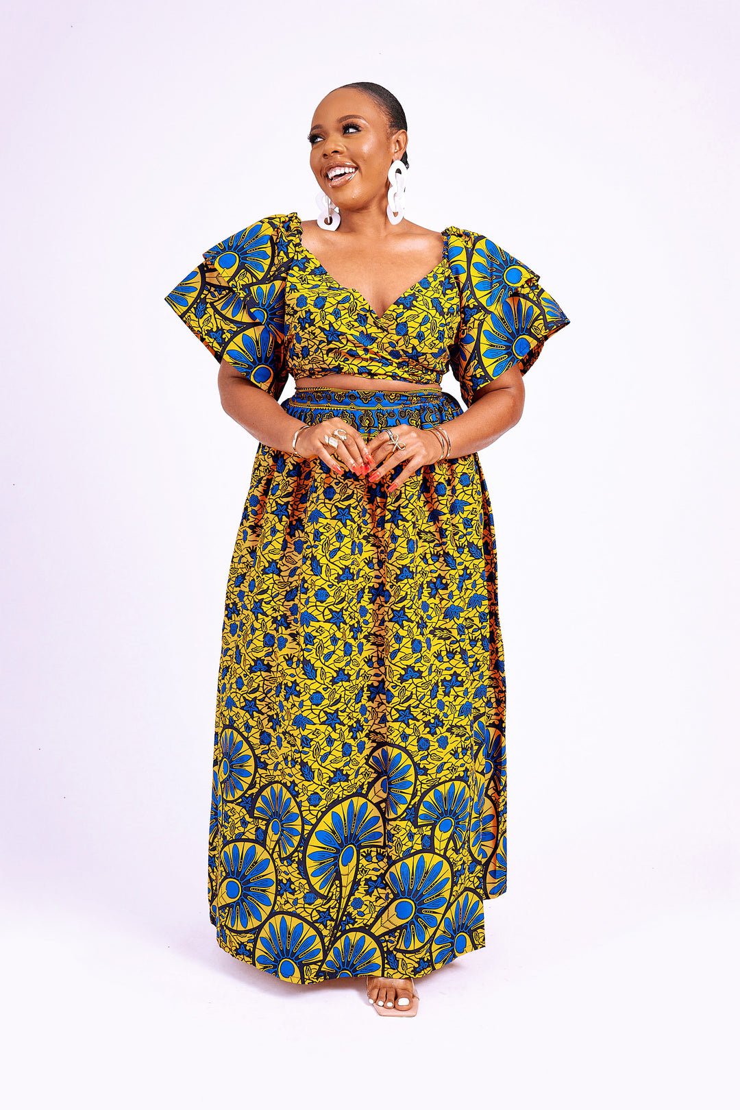 SAIA MAXI RAIZA ESTAMPA AFRICANA