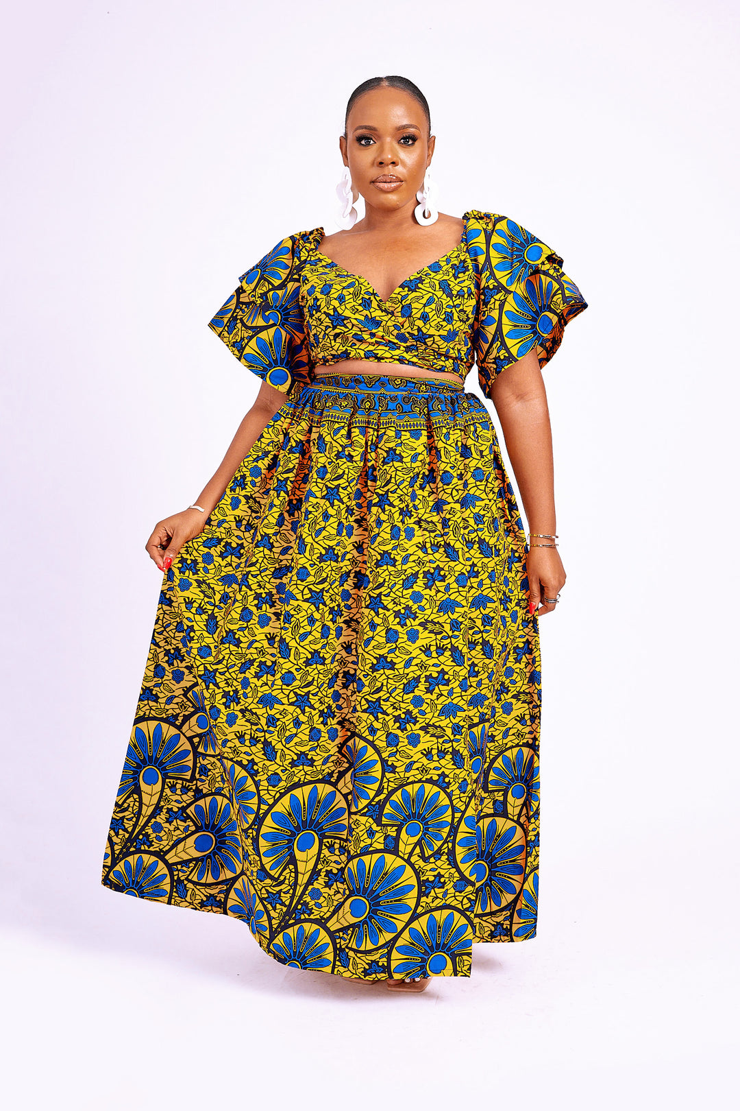 SAIA MAXI RAIZA ESTAMPA AFRICANA