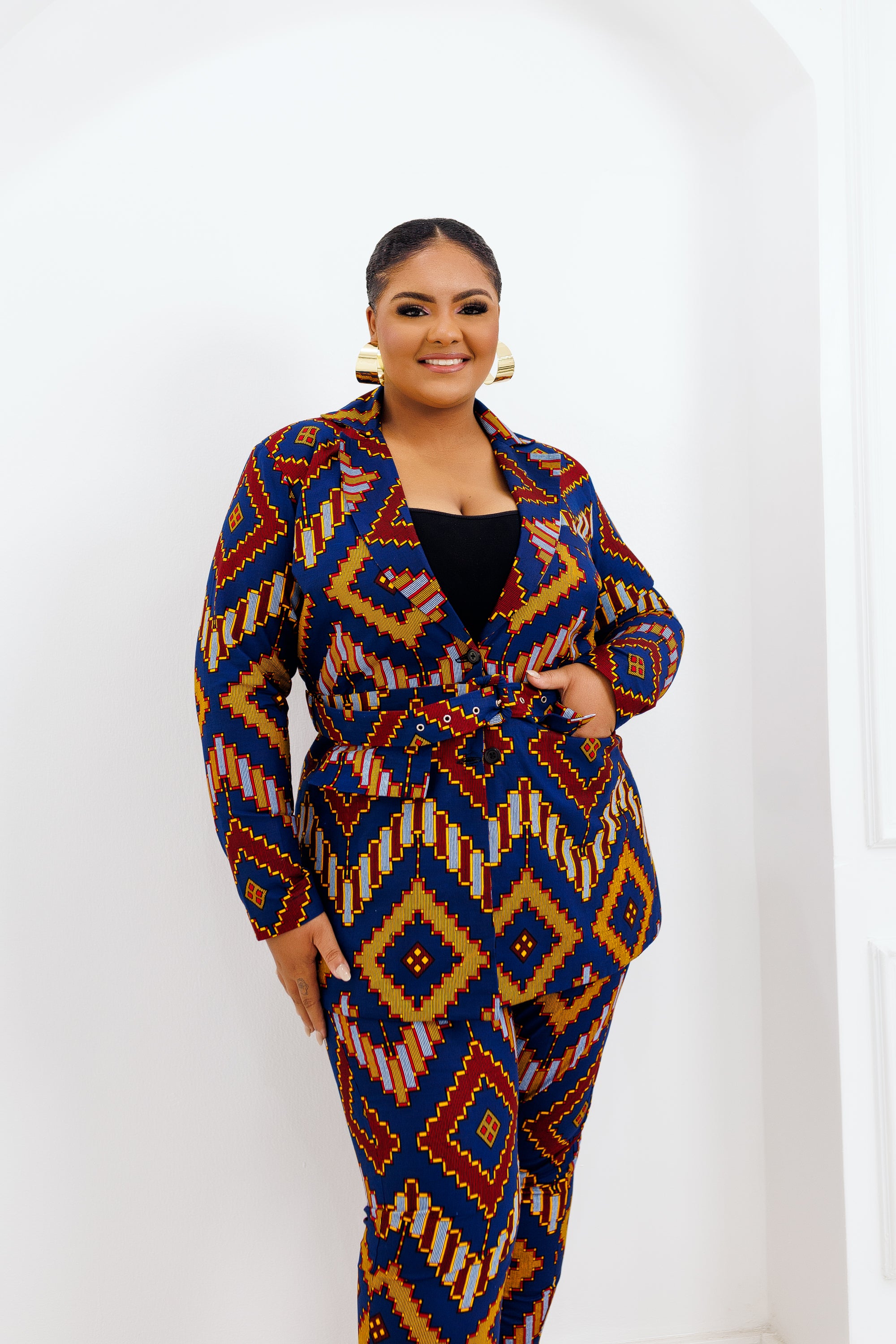 African Print Tola Pantsuit Trousers African Fashion MYTRIBENG