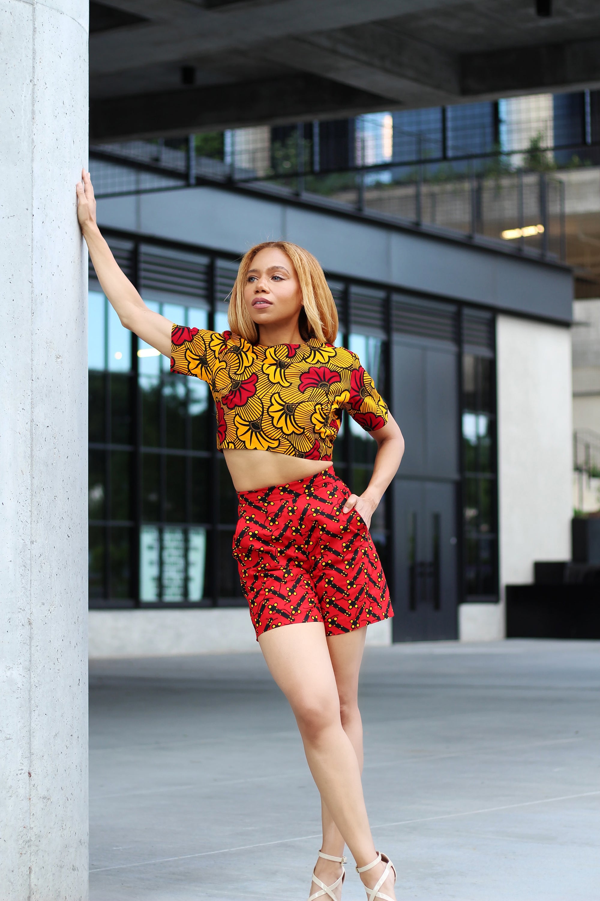Shorts - Welcome to MYTRIBENG for African Print Clothing in US