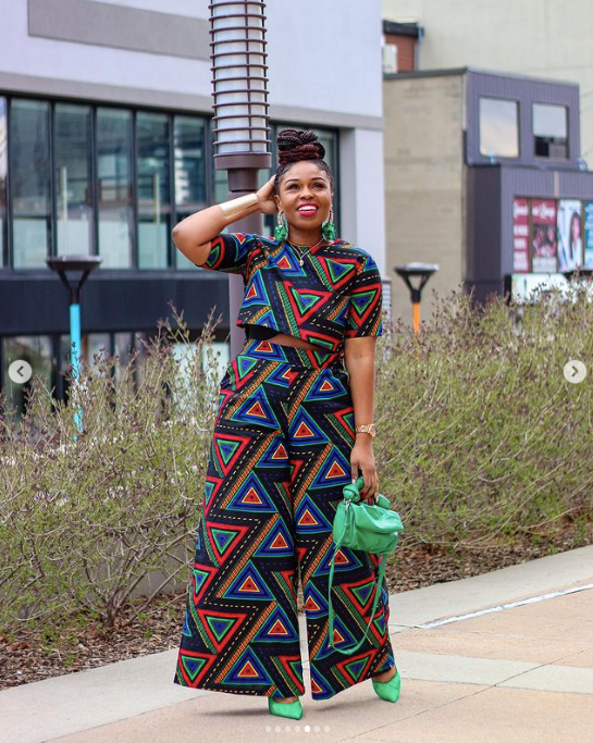 African print long deals tops