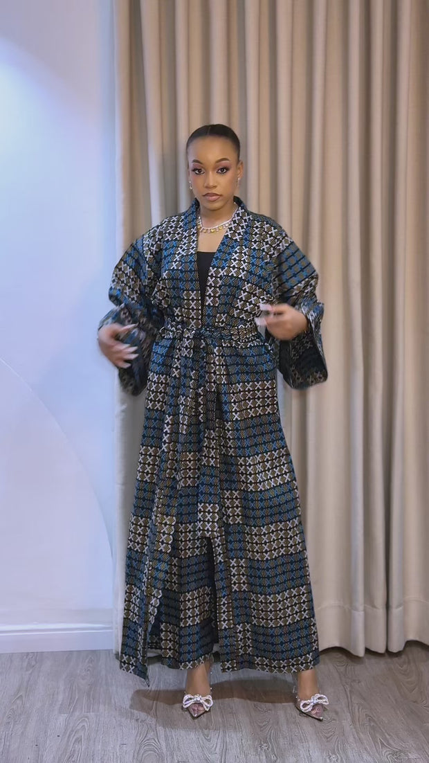 Rekiya African Print Kimono - African Kimonos for Women – MYTRIBENG