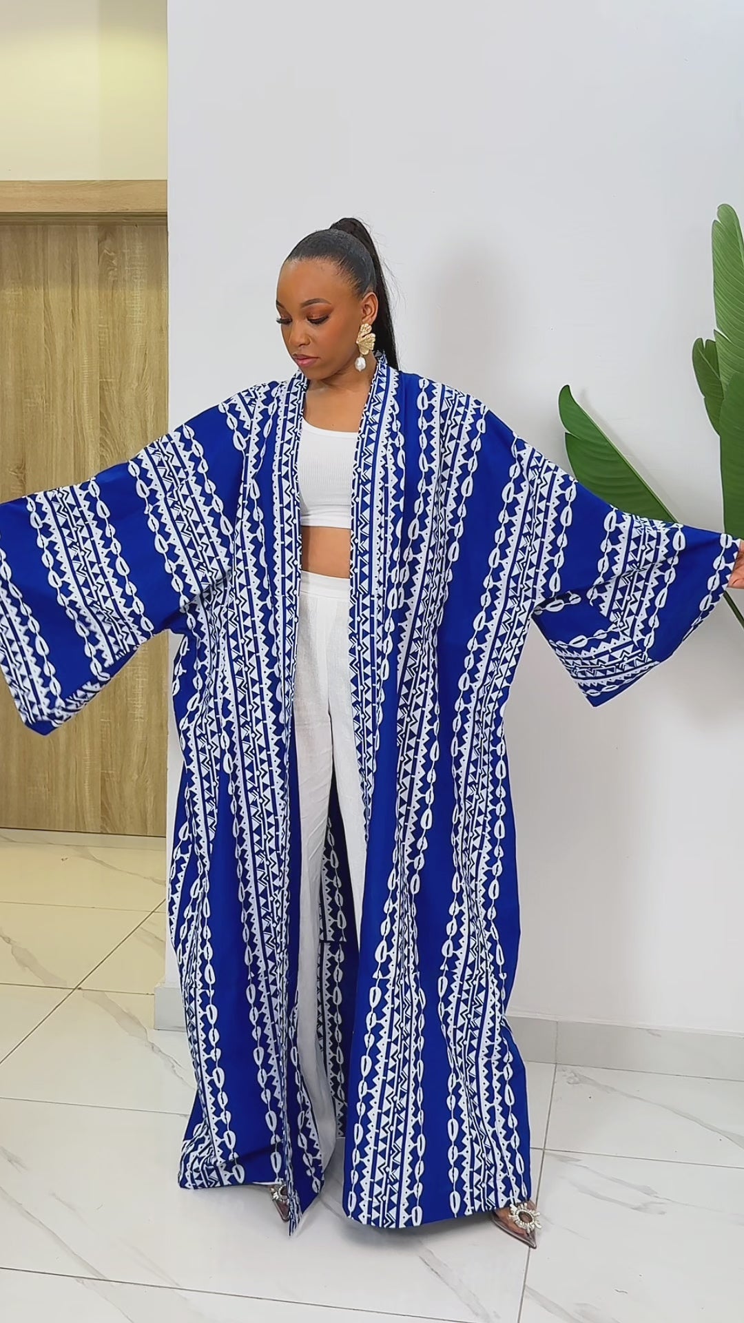 KIMONO JUMOKE IMPRIMÉ AFRICAIN