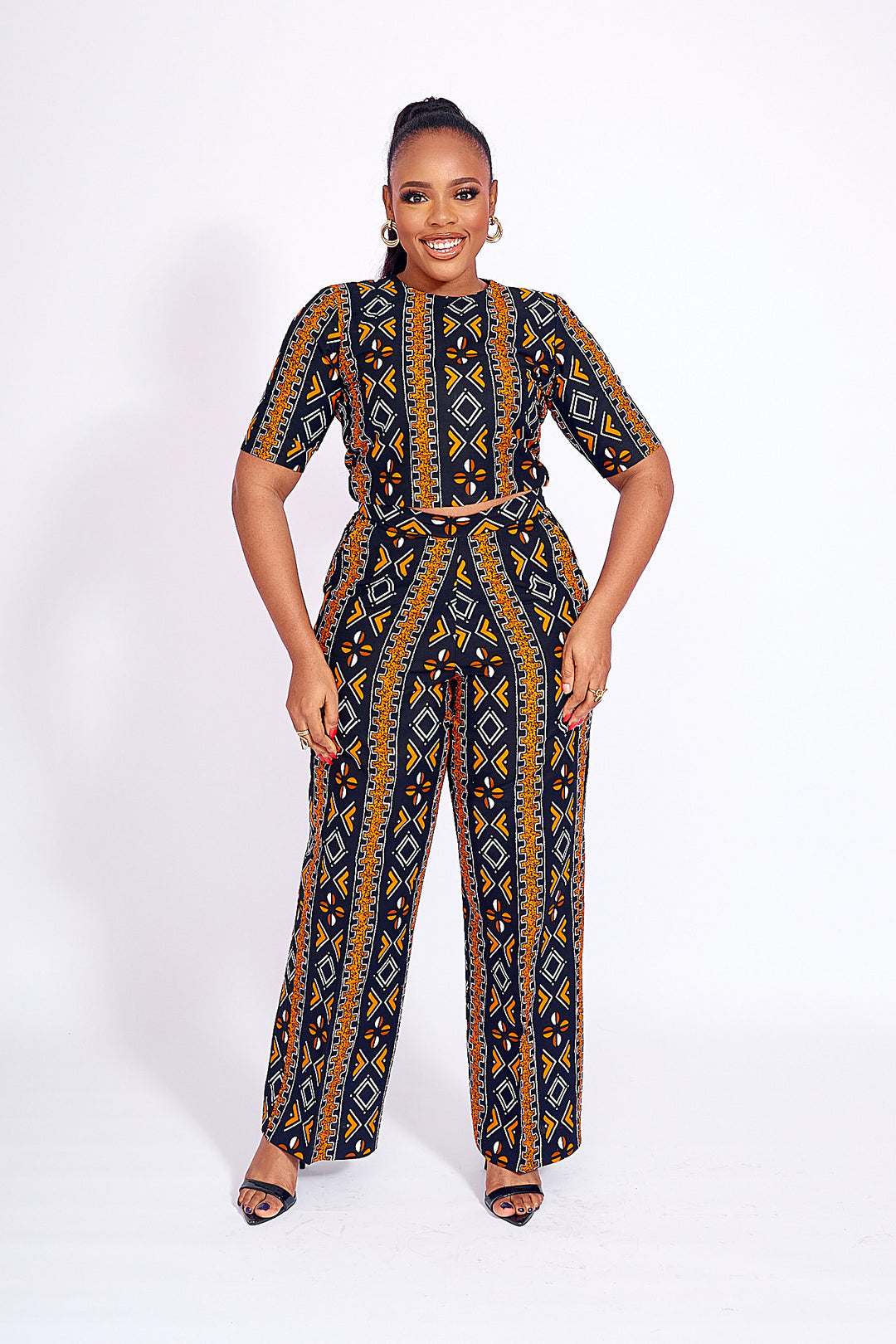 African Print Simi Pants