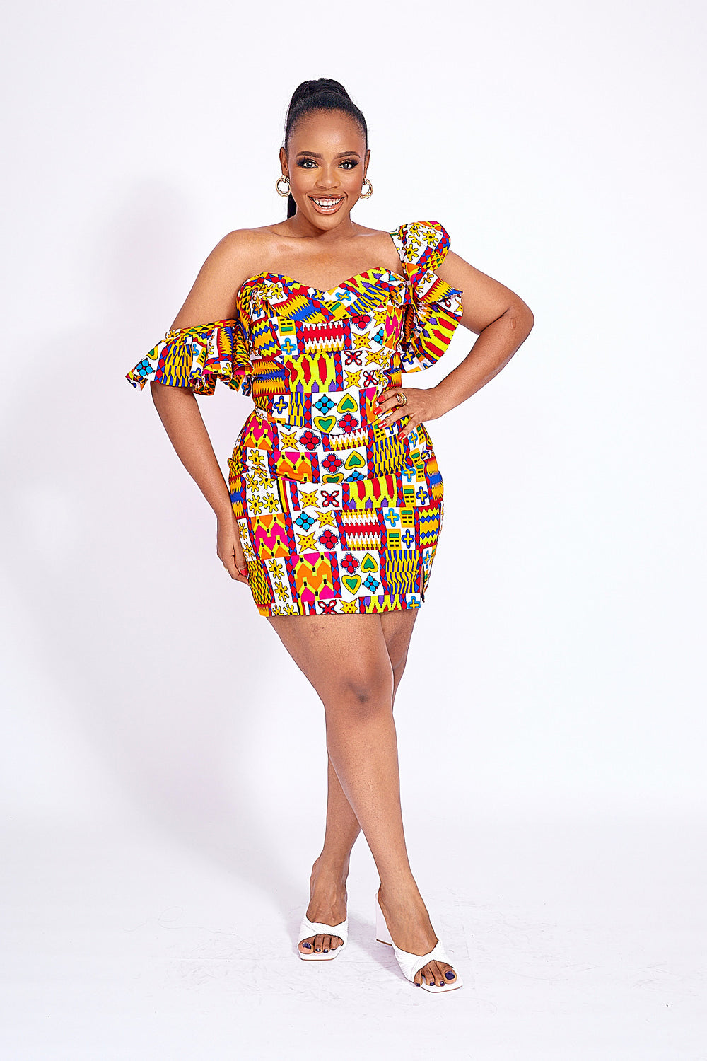 African Print Fatima Skirt