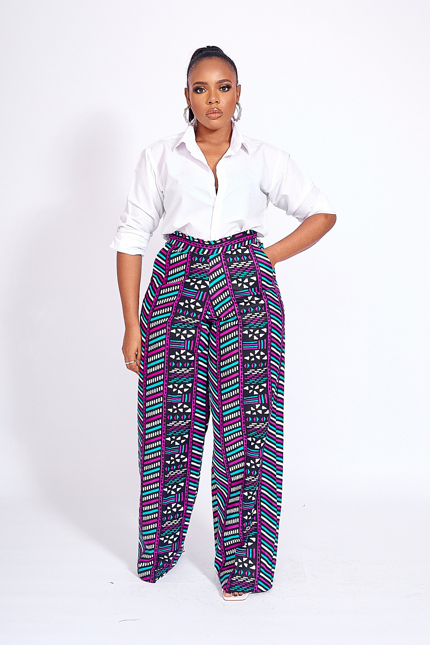 Floral Print Palazzo Pants Clothing in YELLOW MULTI - Get great deals at  JustFab