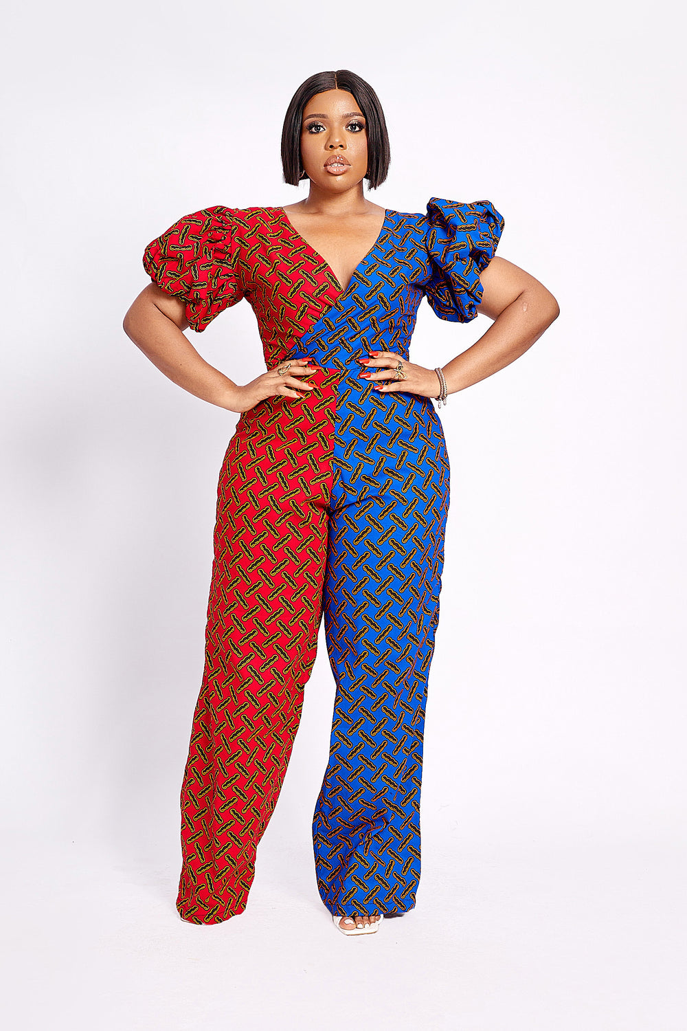 African Print Paloma Jumpsuit