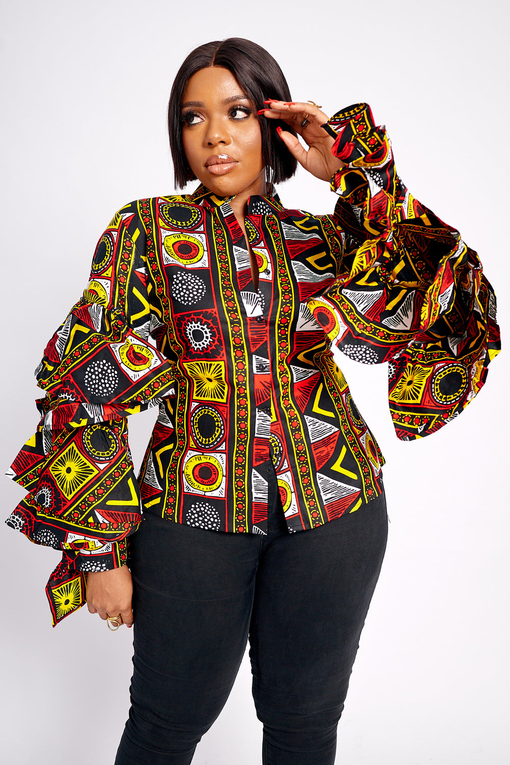African print Tops for Women