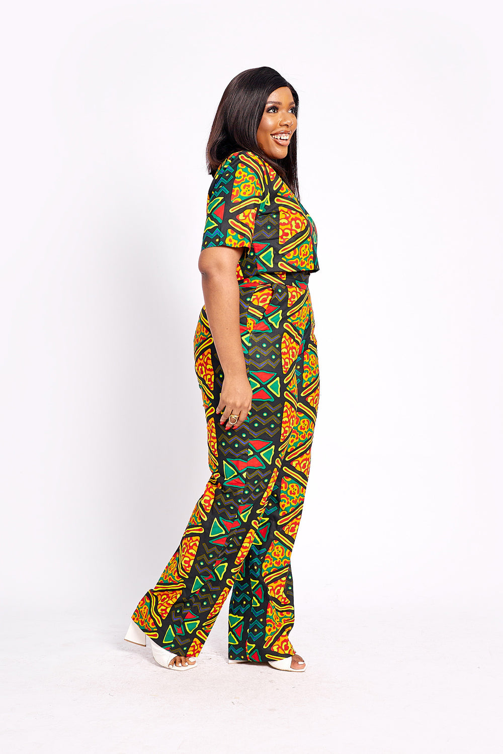 African Print Seni Pants