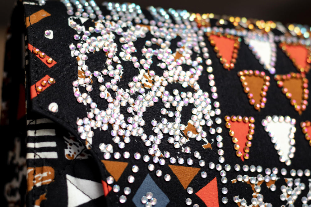 Adejola Rhinestoned Handbag