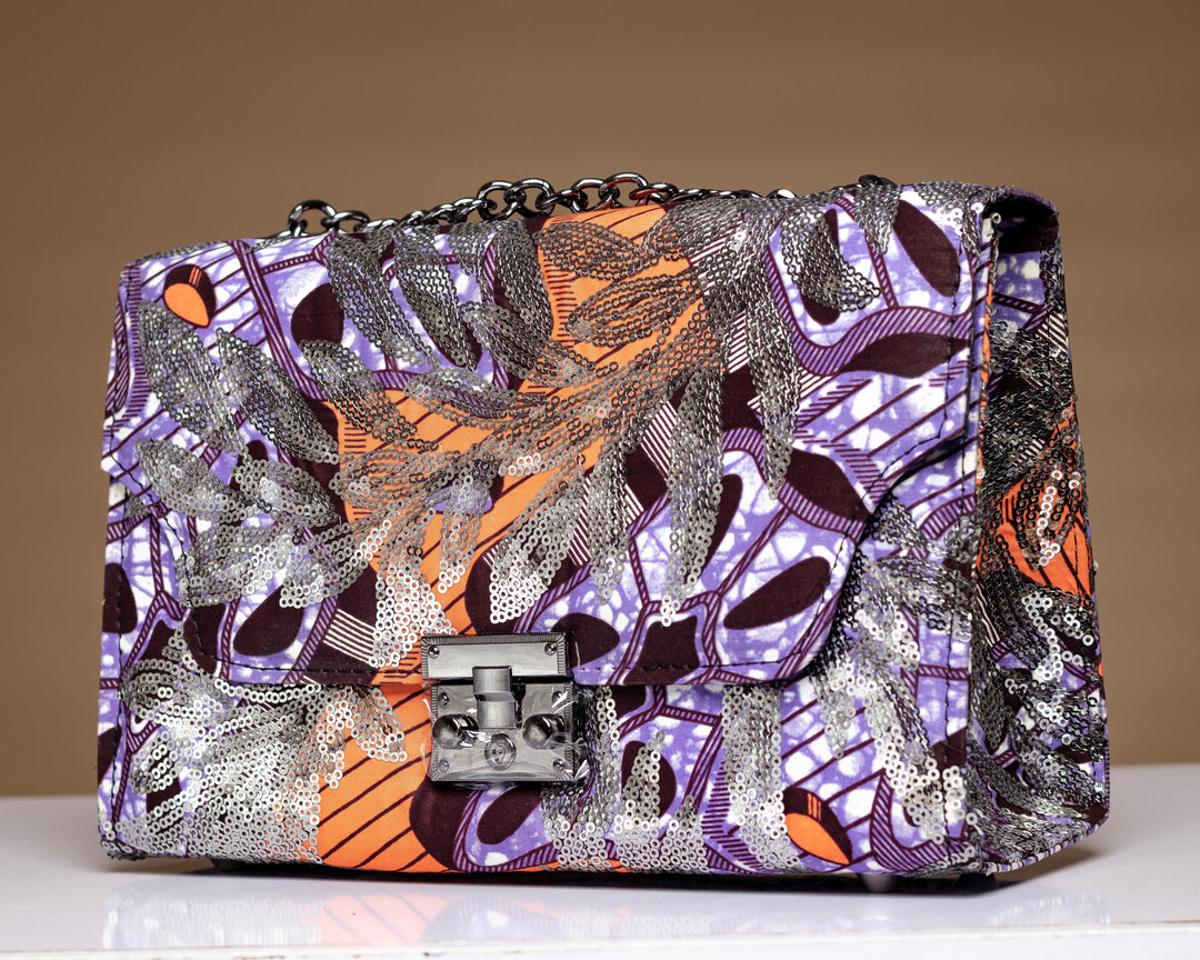 Kemdi Sequined Handbag