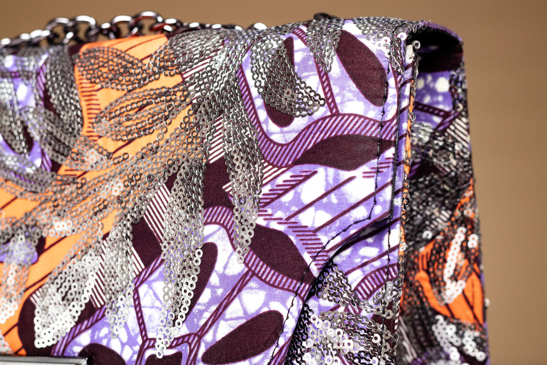Kemdi Sequined Handbag
