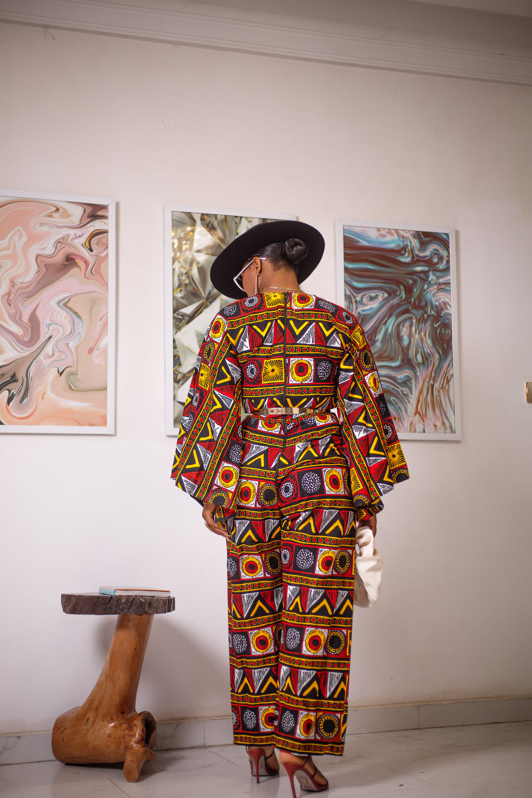 African Print Adebola Jumpsuit