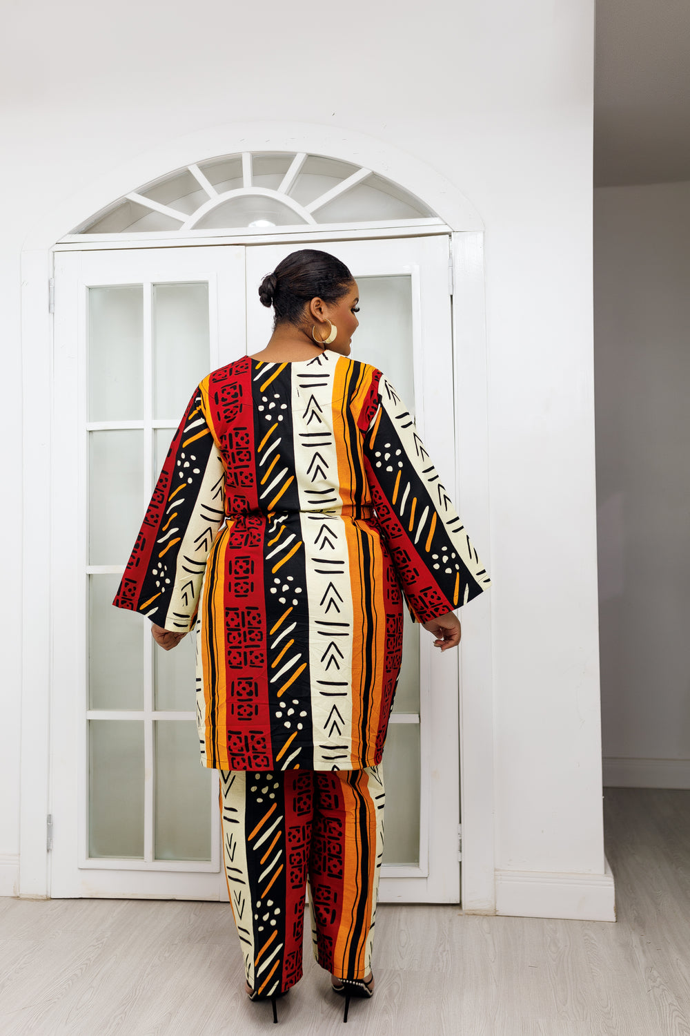 African Print Kimono