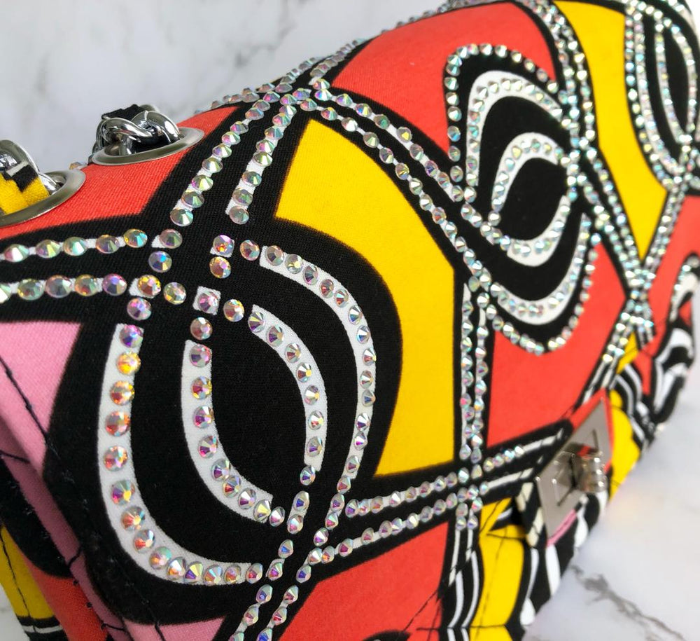 TAYO Rhinestoned Handbag
