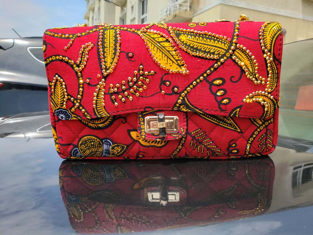 TOMI Rhinestoned Bag 
